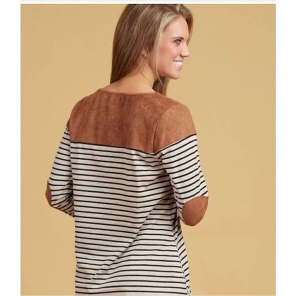 Altar'd State Pico Rivera Dress size S striped - Picture 2 of 10